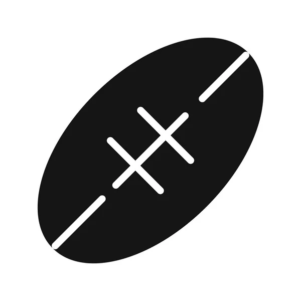 İllüstrasyon Rugby Simgesi — Stok fotoğraf
