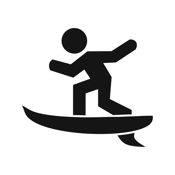 Icono de Ilustración Surf —  Fotos de Stock