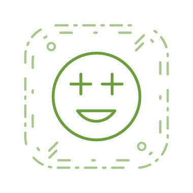 İllüstrasyon Pozitif Emoji Simgesi