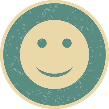 İllüstrasyon Mutlu Emoji Simgesi