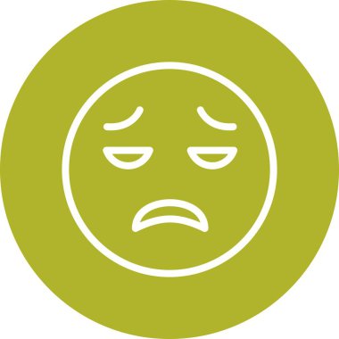 İllüstrasyon Hayal Kırıklığına Emoji Simgesi