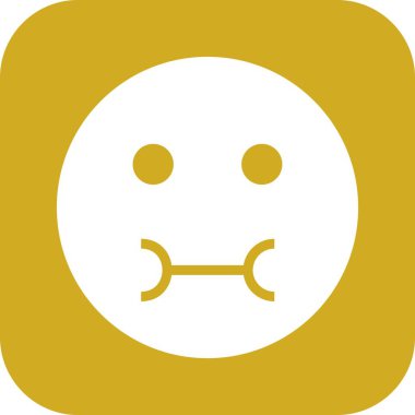 İllüstrasyon Hasta Emoji Simgesi