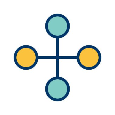 Vektör Link Oluşturma Simgesi