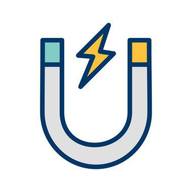 vektör mıknatıs simgesini