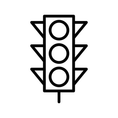 İllüstrasyon Işık sinyalleri Simge