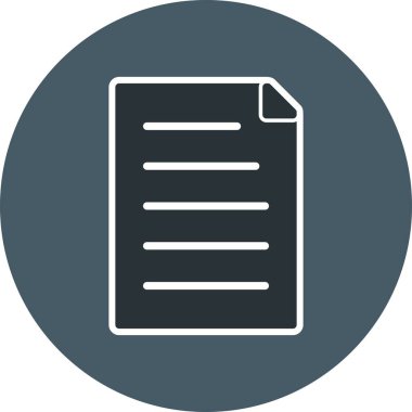 vektör belge simgesi