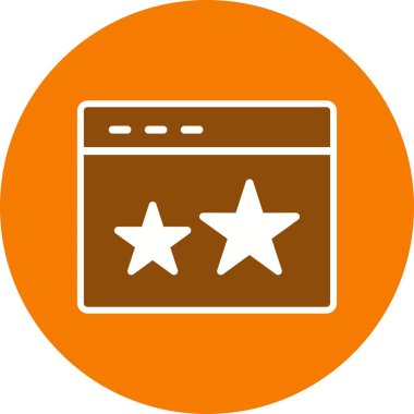 Vektör Yıldızlı Simge