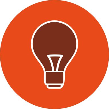 vektör ampul simgesi