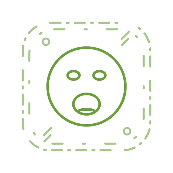 Illustration Shouting Emoji Icon — Stock Photo, Image
