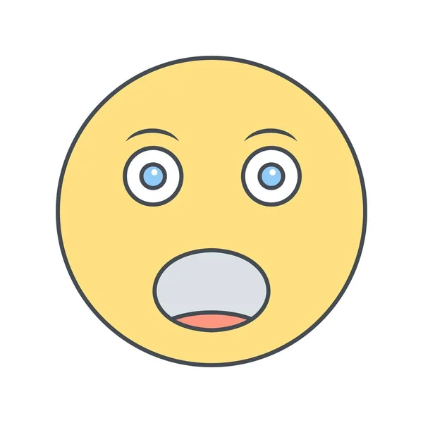 Illustration Shouting Emoji Icon — Stock Photo, Image