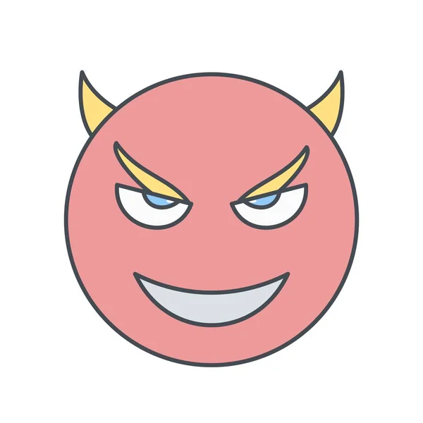 Illustration Icône du diable Emoji — Photo