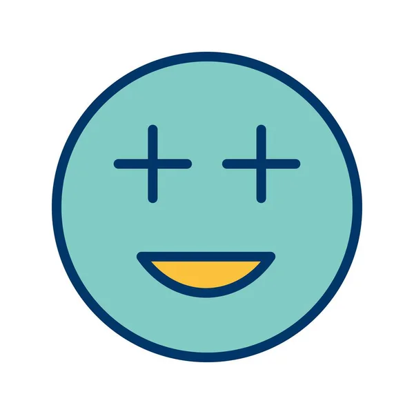 Illustration Positive Emoji  Icon — Stock Photo, Image