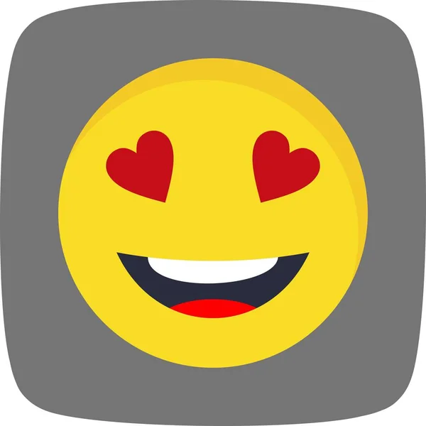 Illustration Love Emoji Icon