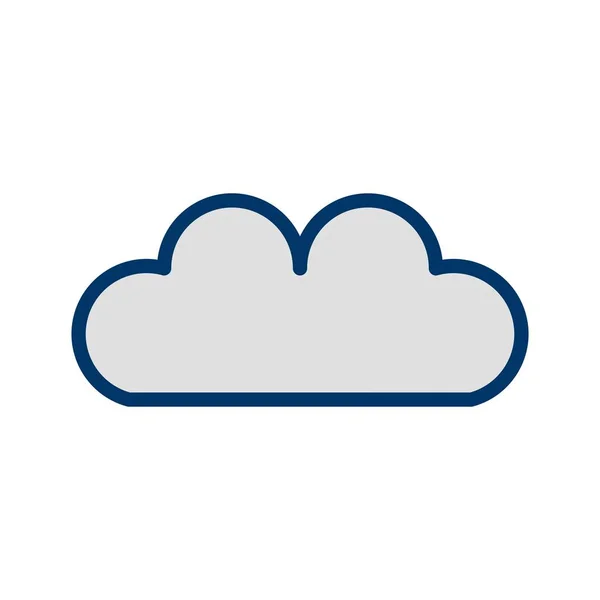 Icono de nube vectorial —  Fotos de Stock