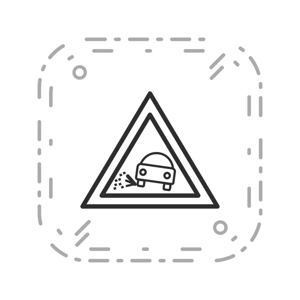 Illustration  Lose gravel Icon — Stock Photo, Image