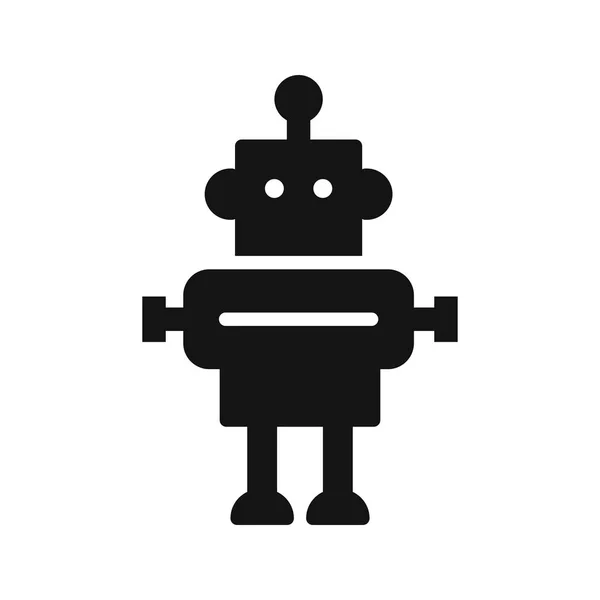 Иллюстрационная икона робота — стоковое фото