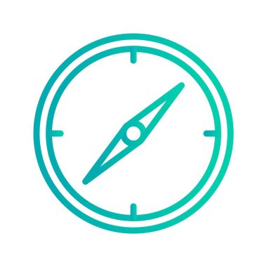 İllüstrasyon Pusula Simgesi