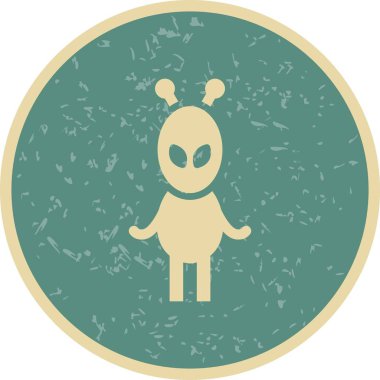 İllüstrasyon Alien Simgesi
