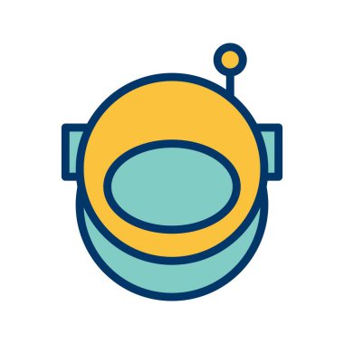 İllüstrasyon Astronout Simgesi