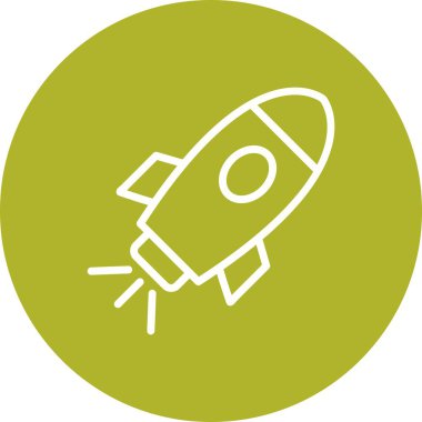 İllüstrasyon Uzay Gemisi Simgesi