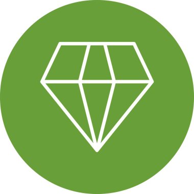 vektör elmas simgesi