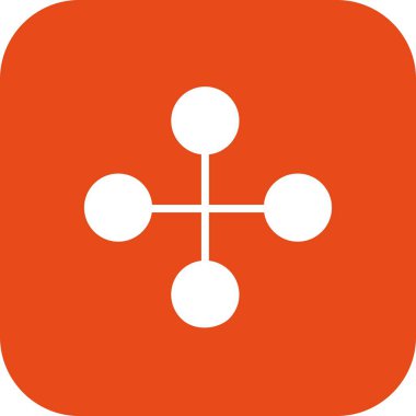 Vektör Link Oluşturma Simgesi