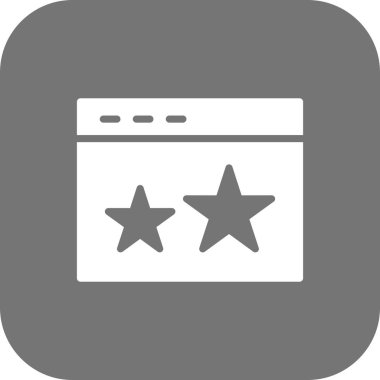 Vektör Yıldızlı Simge