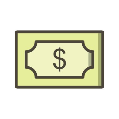  İllüstrasyon Dolar Simgesi
