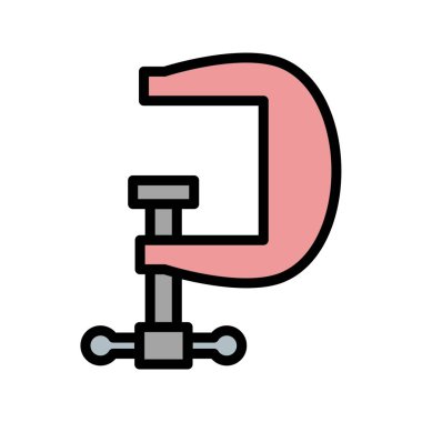 İllüstrasyon Mengene Simgesi