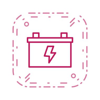 İllüstrasyon Pil Simgesi