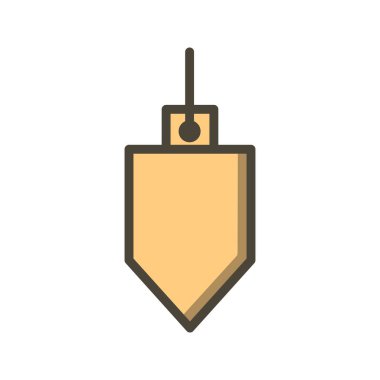 İllüstrasyon Plumb Bob Simgesi