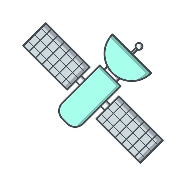 Icono de la estación espacial de ilustración —  Fotos de Stock