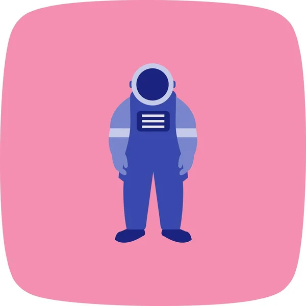 Ilustração Space Suit Icon — Fotografia de Stock