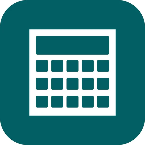 Vector Calculation Icon — Stock Photo, Image