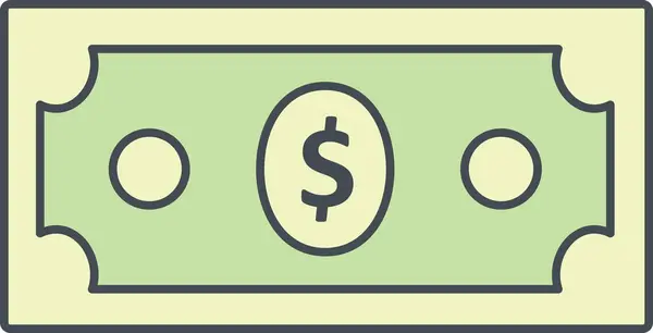 Illustration Dollar  Icon — Stock Photo, Image