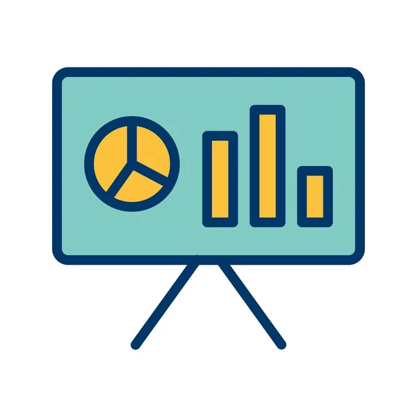 Illustration Presentation  Icon — Stock Photo, Image