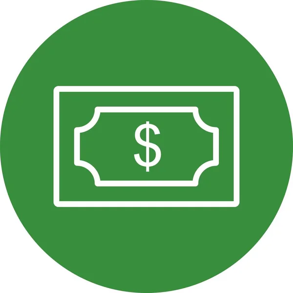 Illustration Dollar-Symbol — Stockfoto