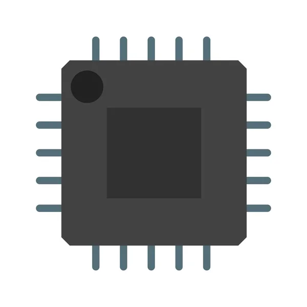 Vector processor pictogram — Stockfoto