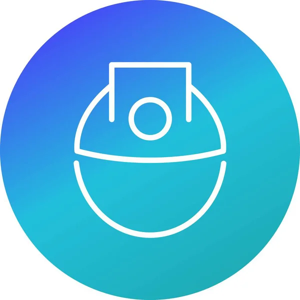 Illustration Helmet Icon — Stock Photo, Image