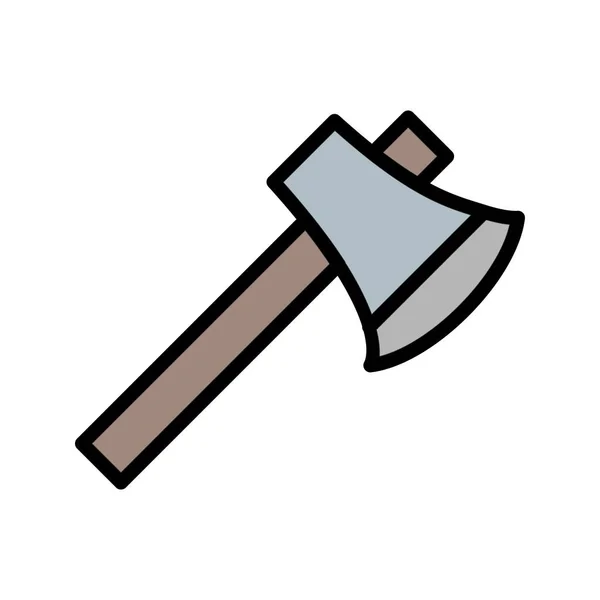 Ikona ilustracji Axe — Zdjęcie stockowe