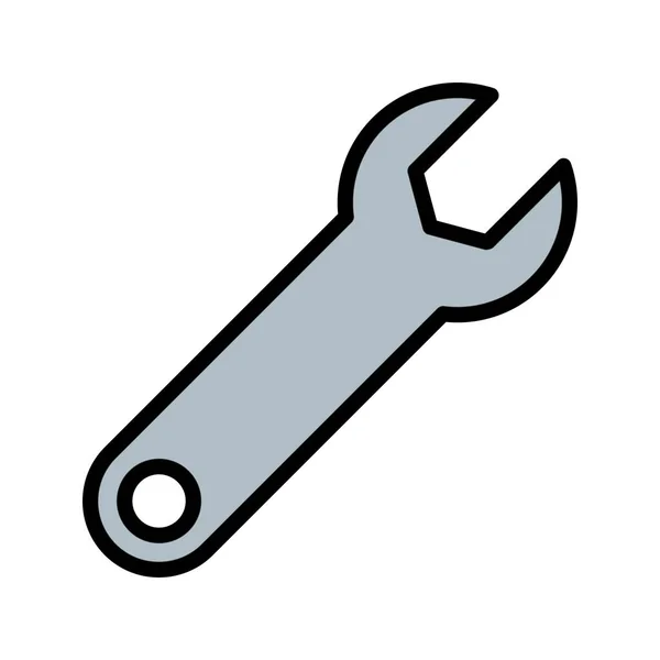 Icono de la llave de la ilustración — Foto de Stock
