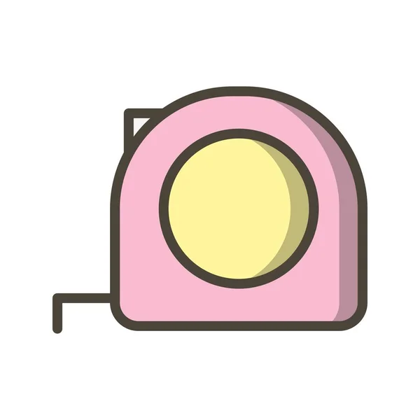 Illustration Measuring tape Icon — Stock Photo, Image