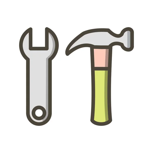 Ícone de ferramentas de ilustração — Fotografia de Stock