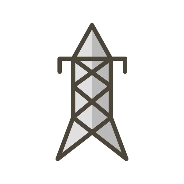 Illustration Elektrischer Turm — Stockfoto