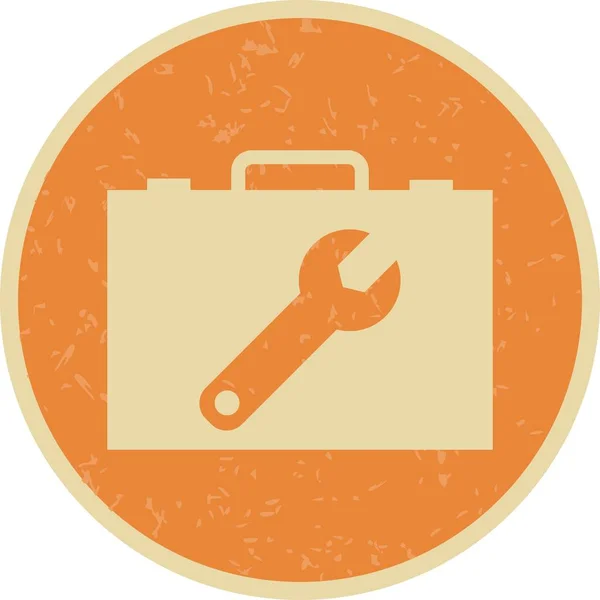 Icono de caja de herramientas de ilustración — Foto de Stock