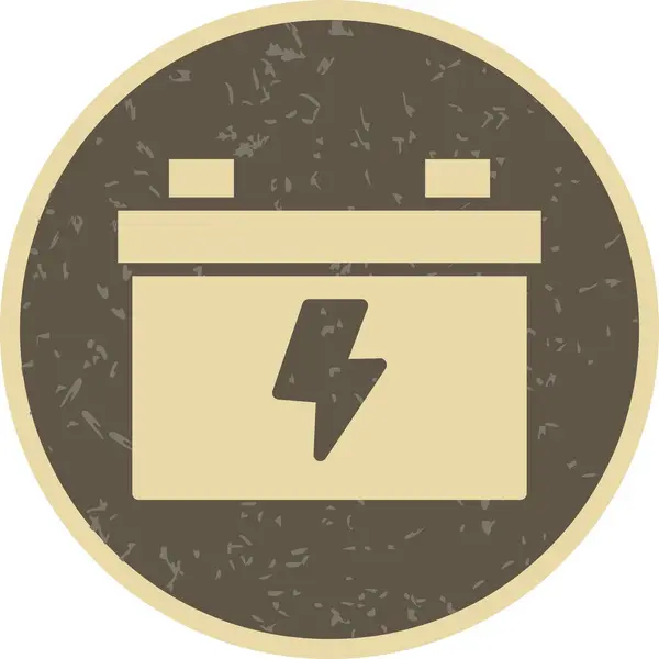 Illustratie batterijpictogram — Stockfoto