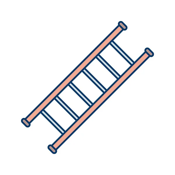 Иллюстрационная лестница — стоковое фото