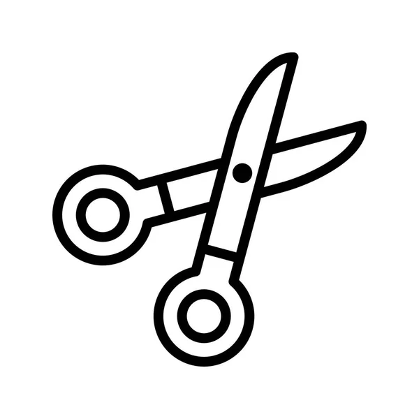 Illustratie Scissor-pictogram — Stockfoto