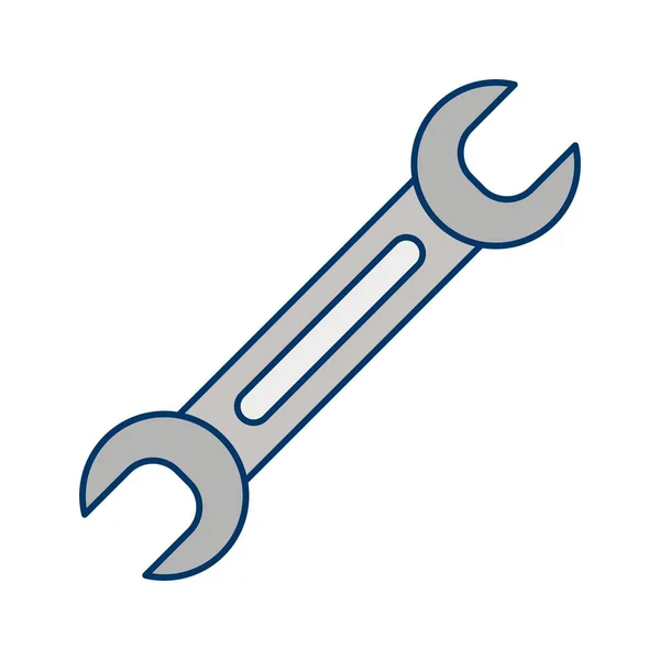 Illustratie moersleutel pictogram — Stockfoto