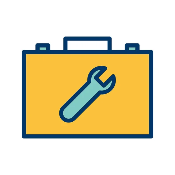 Illustration Tool box Icon — Stock Photo, Image